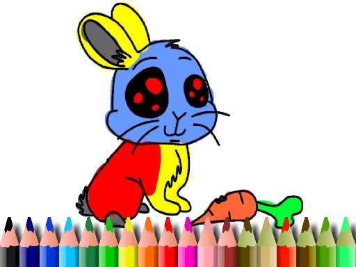 BTS Rabbit Coloring Book